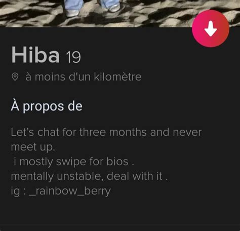 description Tinder : 110 meilleurs exemples pour avoir bon profil ...